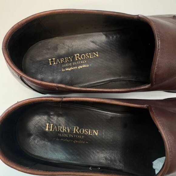 Harry Rosen Leather Loafers - Size 42.5 EU - Picture 6 of 8